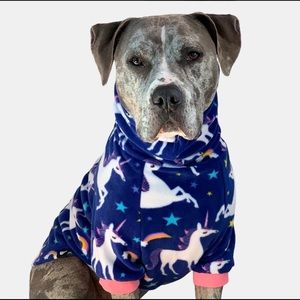 Unicorn Fleece Dog Sweater (Tooth and Honey)